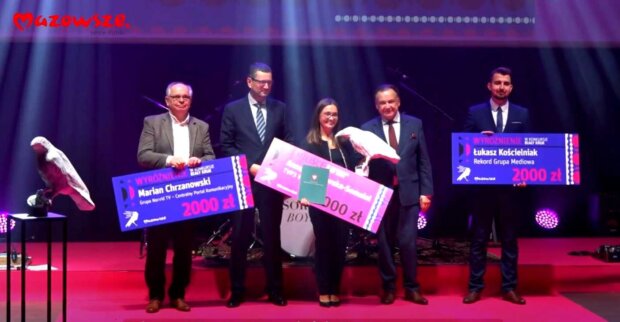''Biały Kruk'' - nagrodzeni w konkursie dziennikarskim w 2024 roku. Fot. UMWM