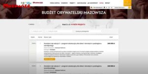 Budżet Obywatelski Mazowsza