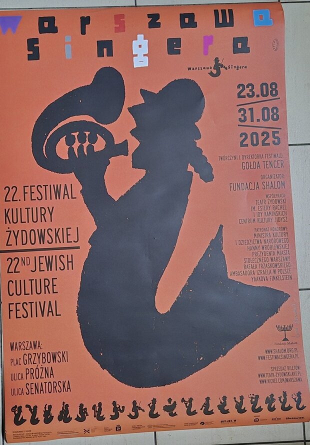 Festiwal Singera 2025 plakat z autografem Lecha Majewskiego