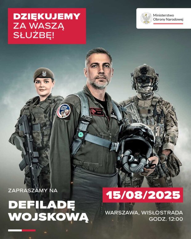 Finał przygotowań do obchodów Święta Wojska Polskiego, 15 sierpnia z okazji 105. rocznicy Bitwy Warszawskiej. Fot. MON