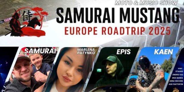 Plakat SAMURAI MUSTANG 2025 800