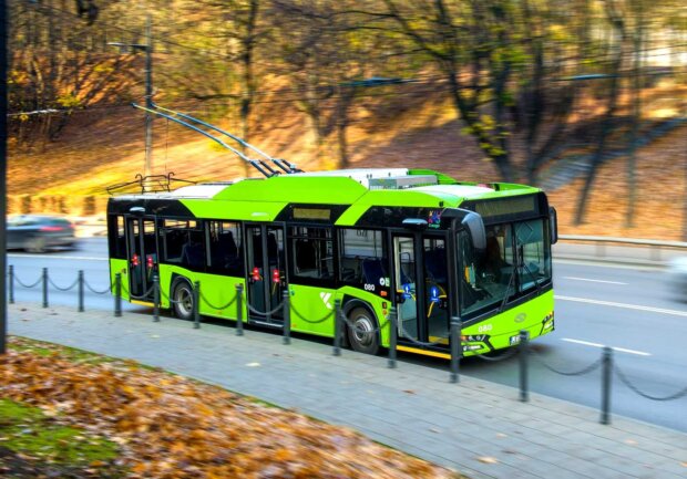 Trolejbus Solaris Trollino 12 m w Kownie. Fot. Solaris mat. prasowy