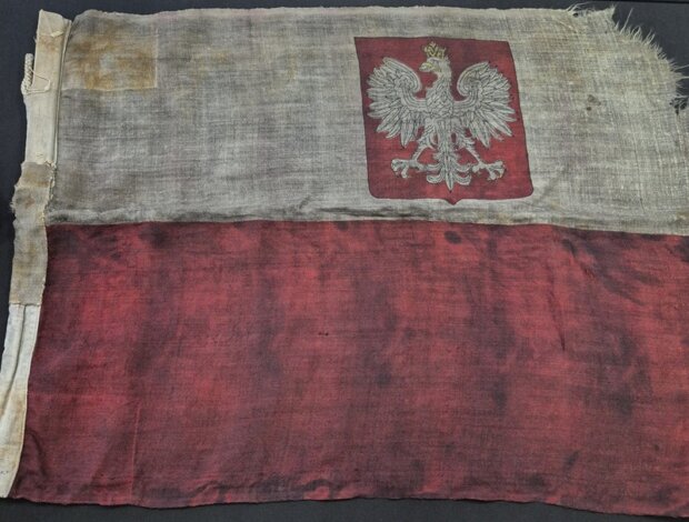 Bandera ORP Admirał Sierpinek