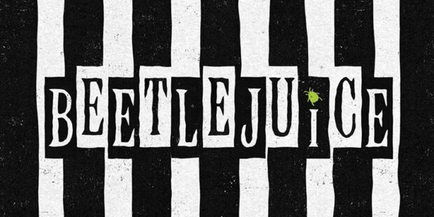 Beetlejuice logo musicalu