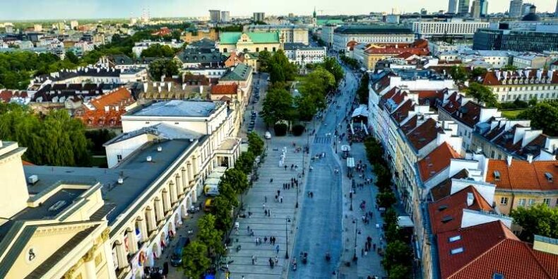 Krakowskie Przedmieście. Fot. C. Warś UM Warszawa