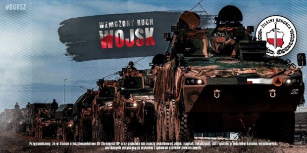 Powrót wojska - z ćwiczeń poligonowych. Fot. DGRSZ