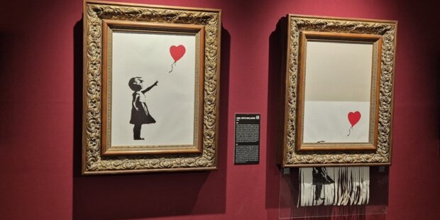 Banksy Dziewczynka z balonem