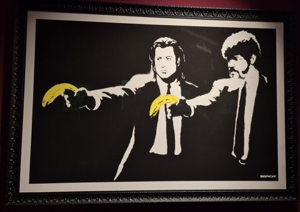 Banksy Pulp Fiction
