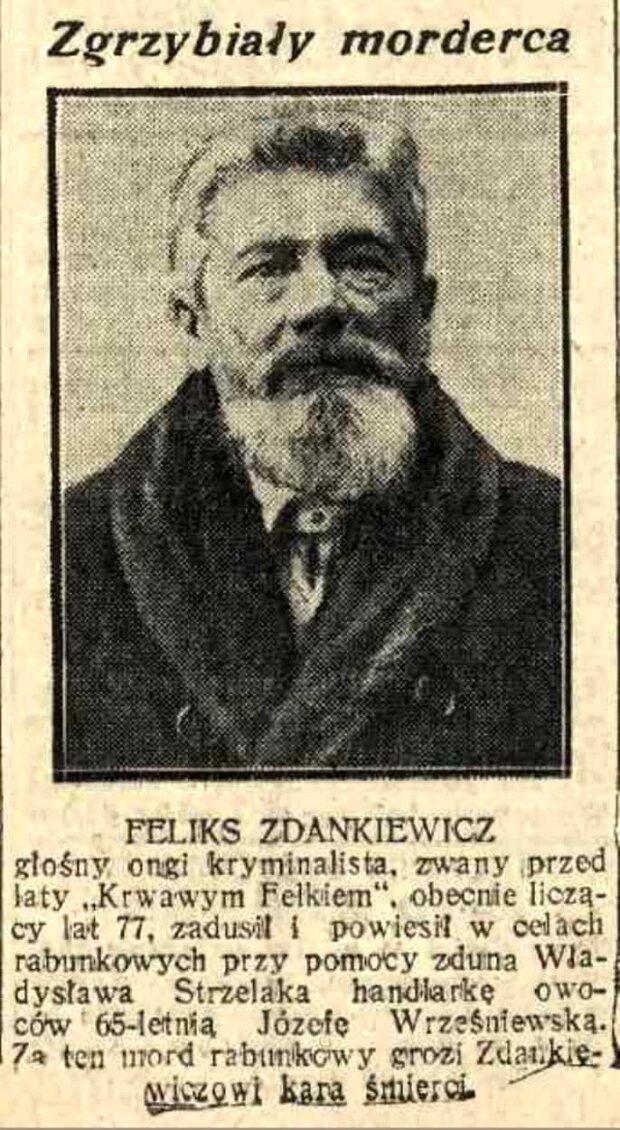 Fotografia prasowa Zdankiewicza w podeszłym wieku. BUW