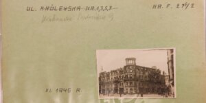 Hotel Bristol w 1945 r.