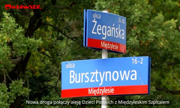 Inwestycja w Wawrze - nowa droga połączy al. Dzieci Polskich z Międzyleskim Szpitalem. Fot. UMWM