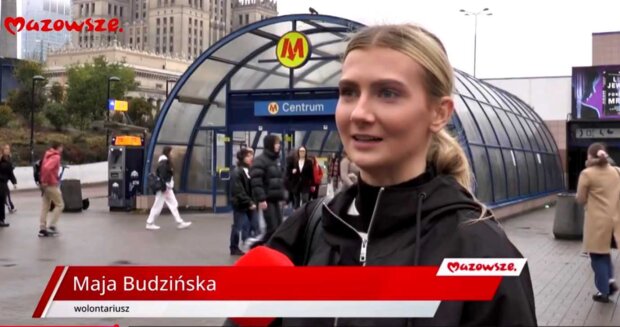 Maja Budzińska - wolontariusz przy MCPS. Fot. UMWM
