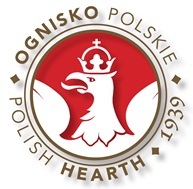 Ognisko Polskie - Polish Hearth - logotyp. Fot. źr. IPN