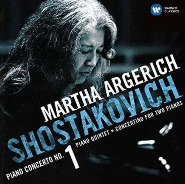 Okładka płyty - muzykę Szostakowicza gra Matrthja Argerich. Fot. arch. autora