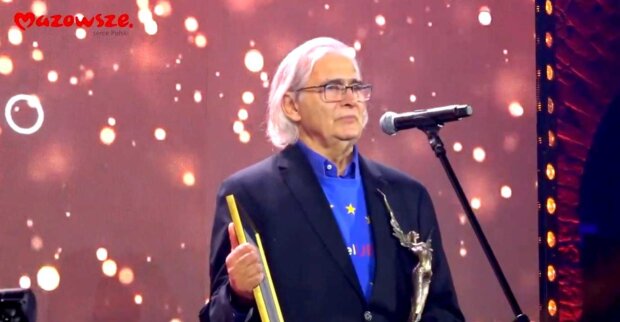 Olgierd Łukaszewicz - wyróżniony nagrodą Marszałka Województwa Mazowieckiego. Fot. UMWM