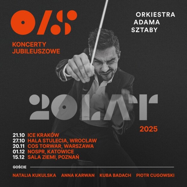 Orkiestra Adama Sztaby plakat