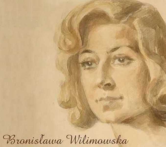 Portret Bronisławy Wilimowskiej - z okładki książki Karola Czejarka ''Bronislawa Wilimowska - wszystko dla niej było malarstwem''. Fot. mat prasowy