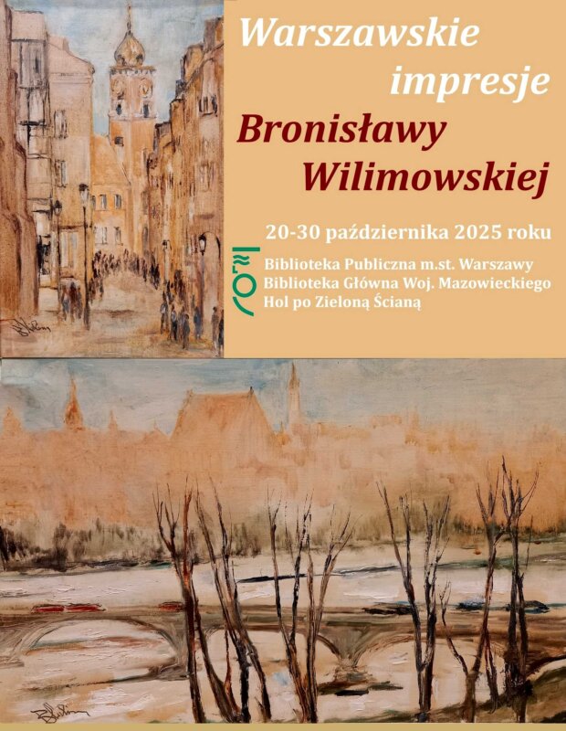 Wystawa prac Bronisławy Wilimowskiej - plakat. Fot. mat. prasowy.