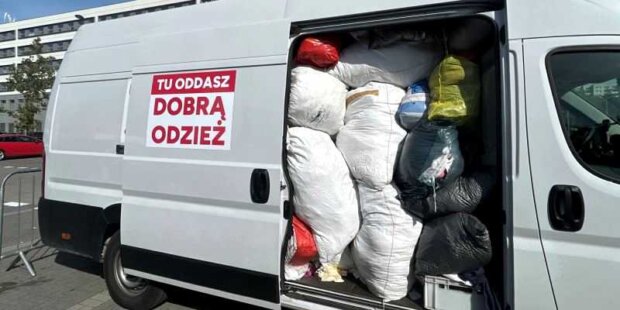 Zbiorka tekstyliów. Fot. UM Warszawy
