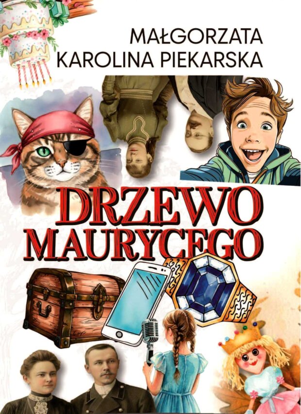Drzewo Maurycego - okładka książki. Fot. Mat. prasowy