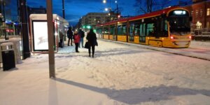 Przystanek tramwajowy - przy ulicy Puławskiej (Goworka). Fot. Warszawa.pl