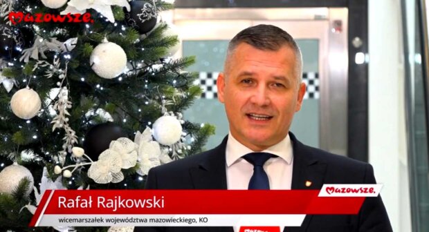 Rafał Rajkowski - wicemarszałek województwa Mazowieckiego (KO). Fot. UMWM