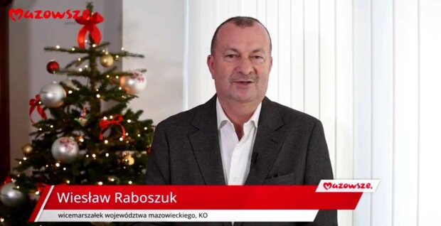 Wiesław Raboszuk - wicemarszałek województwa Mazowieckiego (KO). Fot. UMWM