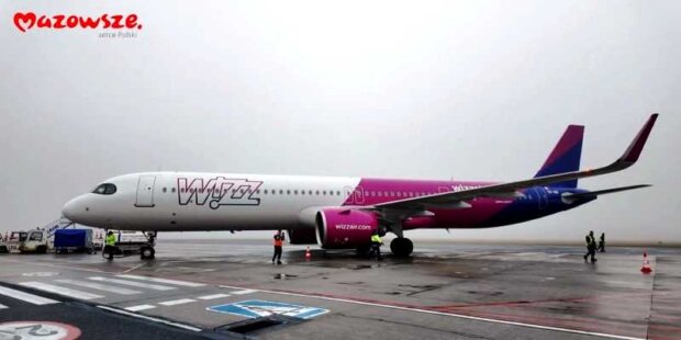 Wizz Air - linie lotnicze powróciły do Modlina. Fot. UMWM