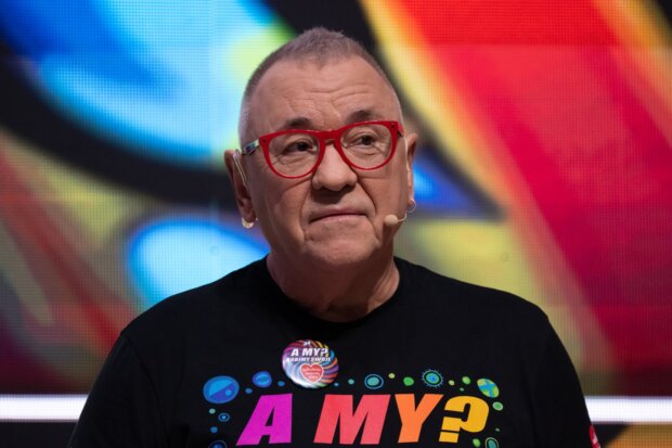 Jurek Owsiak - na konferencji prasowej. Fot. Marcin Banaszkiewicz