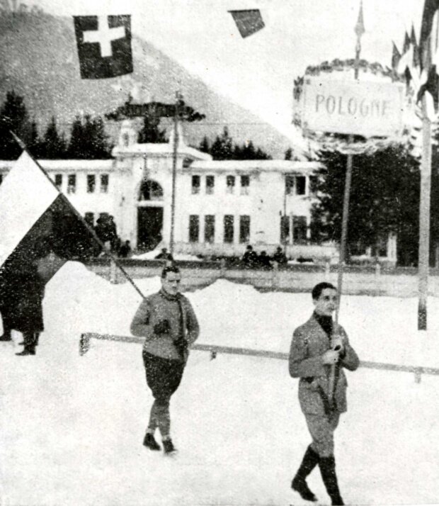 Otwarcie 1. Zimowych Igrzysk Olimpijskich w Chamonix w 1924 r. Fot. zbiory MSiT