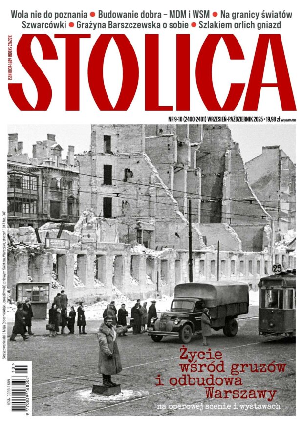 Stolica 9-10 2025 r. - okładka. Fot. STOLICA