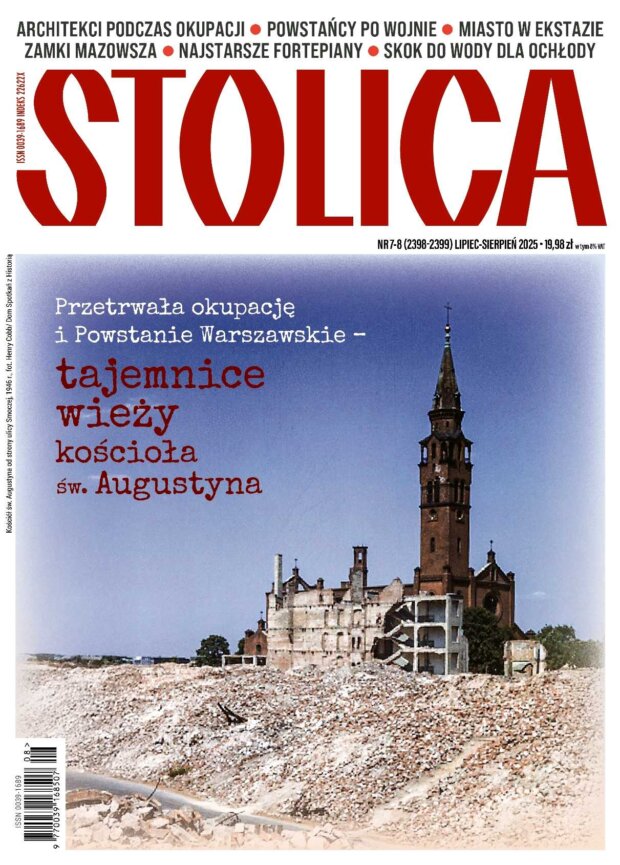 Stolica lipiec-sierpień 2025 - okładka. Fot. Stolica
