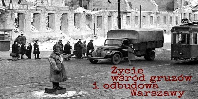 Życie wśród gruzów - z okładki Magazynu Stolica nr 9-10 2025. r. Fot. Stolica