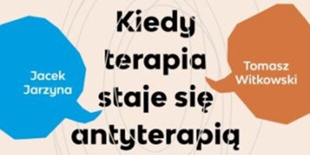 Kiedy terapia... fragment okładki