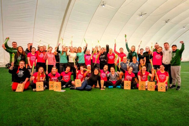 Wspólne zdjęcie - Sekcja Rugby Kobiet Legia, Fot. Michał Jędrzejewski