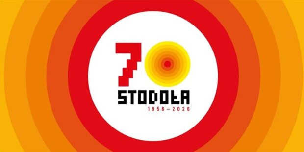 70-lecie Stodoły fragment logotypu