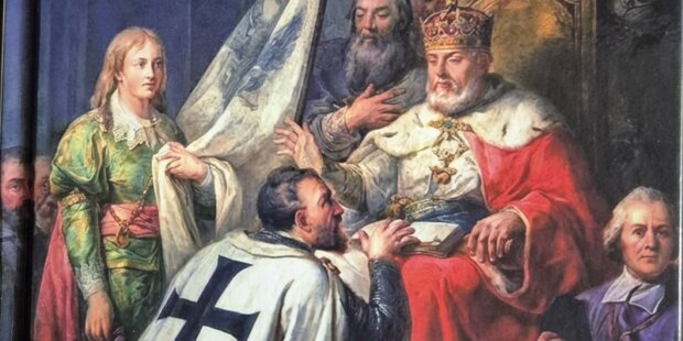 Hołdy pruskie fragment okładki