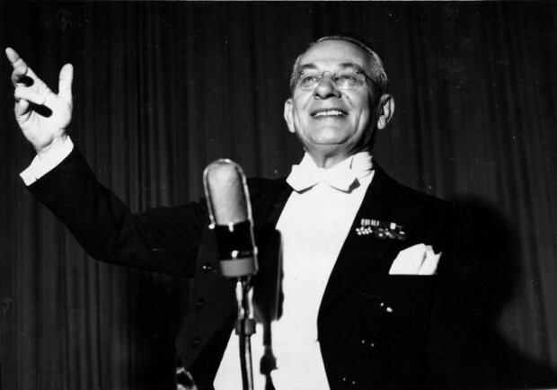 Mieczysław Fogg na fotografii z archiwum artysty