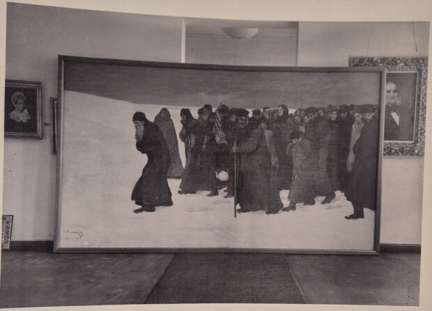 Obraz Samuela Hirszenberga "Wychodźcy" w Muzeum w Berlinie do tej pory poszukiwany