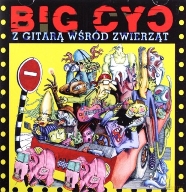 Big Cyc okładka płyty Z gitarą wśród zwierząt