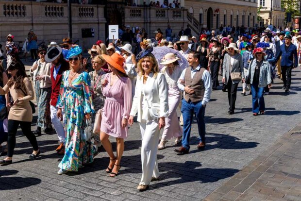 Warszawski Hatwalk 2026 - na Trakcie Królewskim. Fot. Edyta Chrząszcz