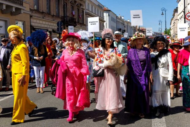 Warszawski Hatwalk 2026 - na Trakcie Królewskim. Fot. Edyta Chrząszcz