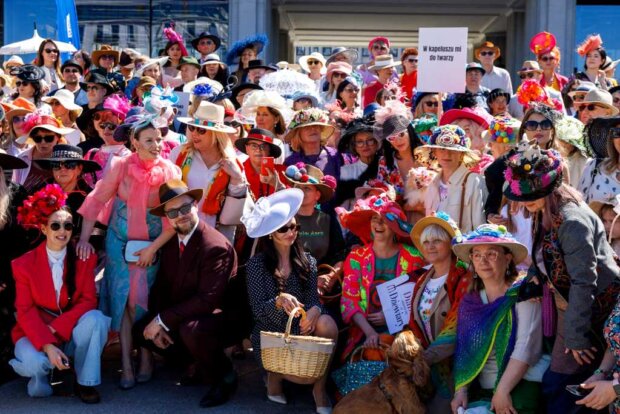 Warszawski Hatwalk 2026 - na Trakcie Królewskim. Fot. Edyta Chrząszcz