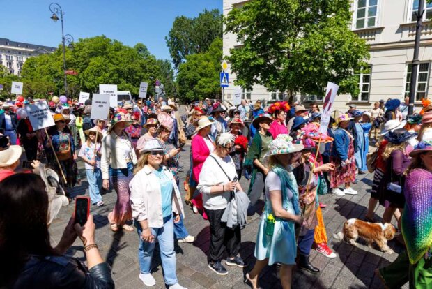 Warszawski Hatwalk 2026 - na Trakcie Królewskim. Fot. Edyta Chrząszcz