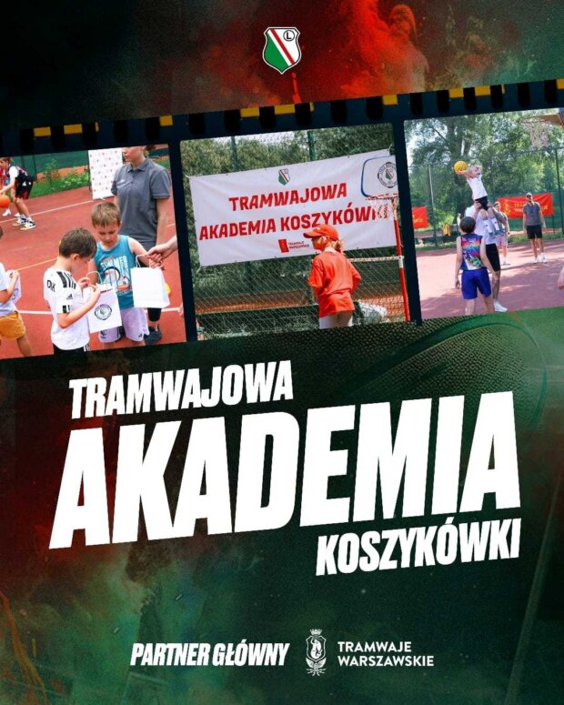 Tramwajowa Akademia Koszykówki 2026. Fot. Organizator