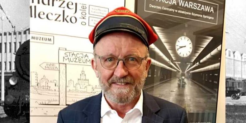 Artur Barciś w Stacji Muzeum. Fot. AP