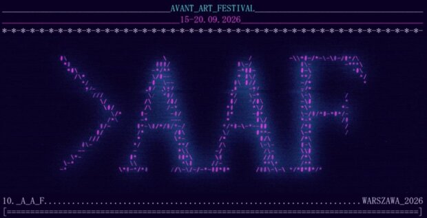 Avant Art Festival 2026 logotyp