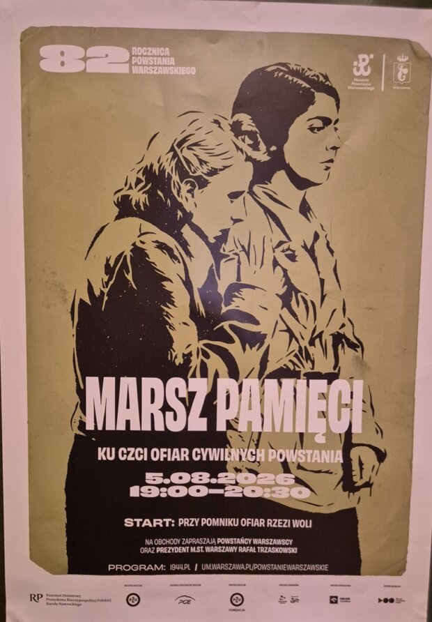 Marsz Pamięci bilboard