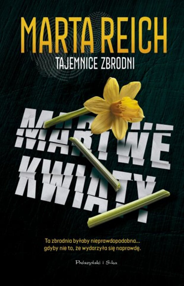 Martwe kwiaty okładka książki