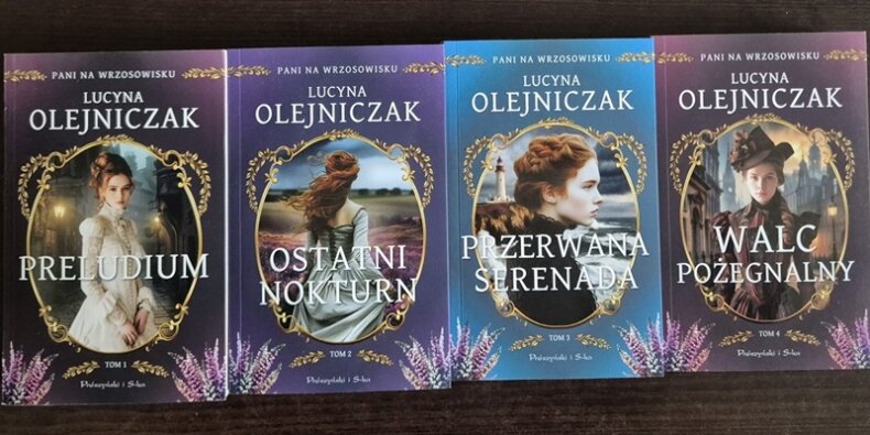 Pani na wrzosowisku okładki książek
